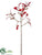 Mistletoe Spray - Red - Pack of 12