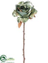 Silk Plants Direct Rose Spray - Green - Pack of 12