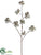 Dogwood Spray - Green - Pack of 6