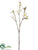 Magnolia Spray - White - Pack of 12