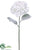 Hydrangea Spray - Snow White - Pack of 12