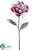 Peony Spray - Snow Red - Pack of 12