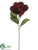 Magnolia Spray - Burgundy - Pack of 12