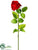 Velvet Rose Spray - Red - Pack of 12