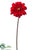 Velvet Mini Gerbera Daisy Spray - Red - Pack of 12