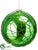 Ball Ornament - Green - Pack of 12