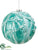 Ball Ornament - Green - Pack of 6