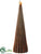 Cone Tree Ornament - Bronze Antique - Pack of 12