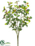 Silk Plants Direct Holly Bush - Green - Pack of 12