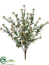 Silk Plants Direct Metallic Holly Bush - Gold - Pack of 12