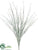 Glitter Grass Bush - Silver Green - Pack of 12