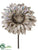 Glitter Gerbera Daisy Pick - Silver - Pack of 12