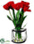 Tulip - Red - Pack of 4