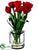 Tulip - Red - Pack of 4