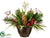 Pine, Berry, Pine Cone - Green Red - Pack of 2