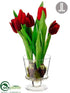 Silk Plants Direct Tulip - Red - Pack of 2