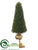 Cedar Cone Topiary - Green Gold - Pack of 3