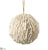 Twig Ball Ornament - Beige - Pack of 12