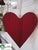 Heart Ornament - Red - Pack of 36