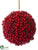 Ball Ornament - Red - Pack of 12