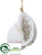 Shell Ornament - White Pearl - Pack of 12