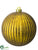 Ball Ornament - Gold Antique - Pack of 6