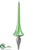 Finial Ornament - Jade Silver - Pack of 12