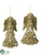 Angel Ornament - Gold - Pack of 6