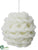 Ball Ornament - White - Pack of 6