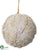 Ball Ornament - Beige - Pack of 12