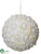 Ball Ornament - White - Pack of 12