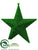 Star Ornament - Green - Pack of 1