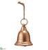 Silk Plants Direct Bell Ornament - Copper - Pack of 8