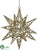 Star Ornament - Gold - Pack of 12