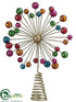 Silk Plants Direct Starburst Tree Topper - Mixed - Pack of 12