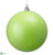 Glittered Plastic Ball Ornament - Seafoam - Pack of 1