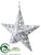 Star Ornament - White - Pack of 6