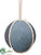 Ball Ornament - Blue - Pack of 12