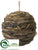 Ball Ornament - Brown - Pack of 6