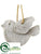 Bird Ornament - White - Pack of 20