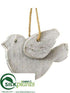 Silk Plants Direct Bird Ornament - White - Pack of 20