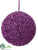 Ball Ornament - Purple - Pack of 6