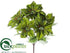 Silk Plants Direct Poinsettia Bush - Green - Pack of 9