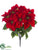 Poinsettia Bush - Red - Pack of 6