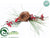 Pine, Berry Bird's Nest - Red Green - Pack of 12