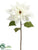 Poinsettia Spray - White - Pack of 12