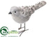 Silk Plants Direct Bird - White - Pack of 6