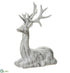 Silk Plants Direct Reindeer - White Marble - Pack of 1