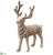 Reindeer - Brown Beige - Pack of 4