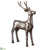 Reindeer - Silver Antique - Pack of 1